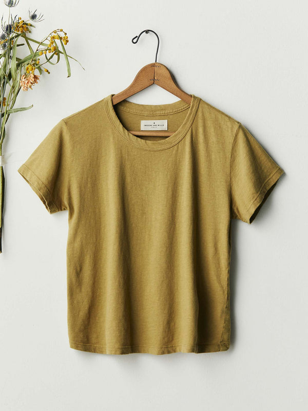Imogene Willie The Drop Tee In Desert Green