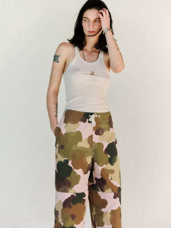 Imogene Willie The Flight Pant In Painted Camo