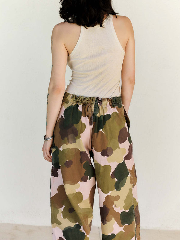 Imogene Willie The Flight Pant In Painted Camo