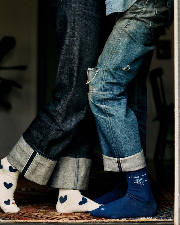 Imogene Willie The "i Love You" Sock