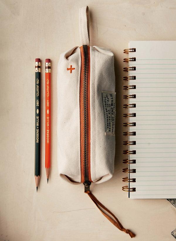 imogene willie the i+w pencil bag in natural