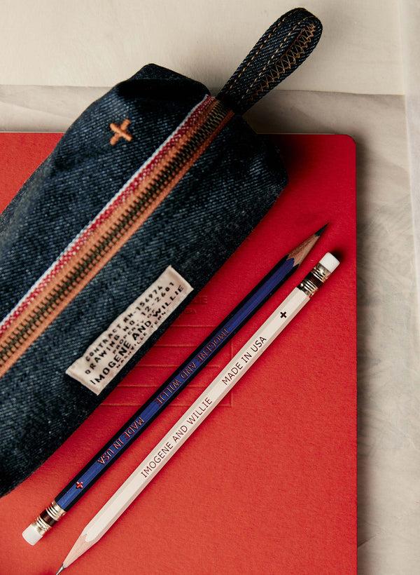 Imogene Willie The I+w Selvage Pencil Bag