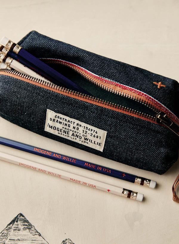 Imogene Willie The I+w Selvage Pencil Bag