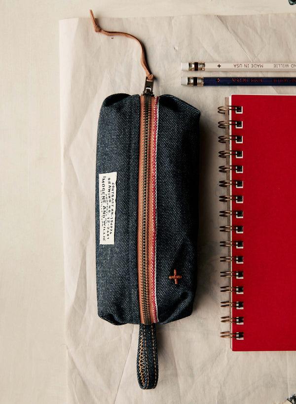 imogene willie the i+w selvage pencil bag