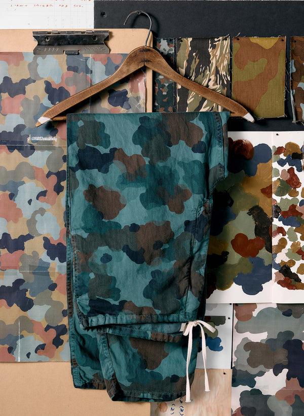 Imogene Willie The Lounge Pant In Painted Camo