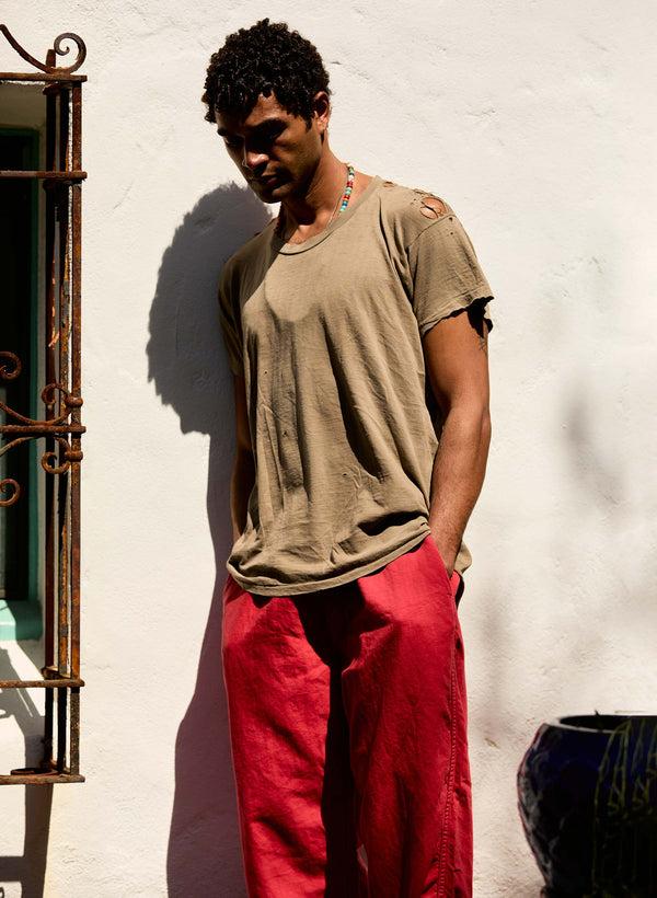 Imogene Willie The Lounge Pant In Poppy