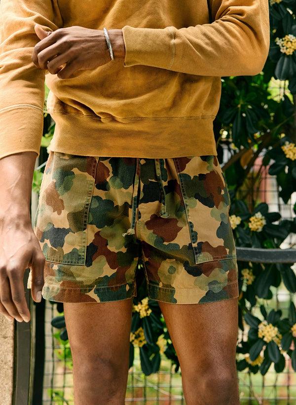 imogene willie the lounge short in camo