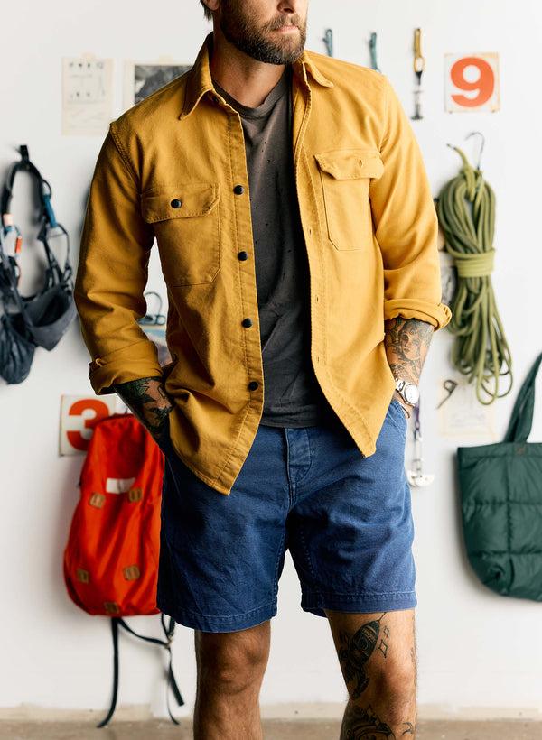 imogene willie the mountain short in french blue