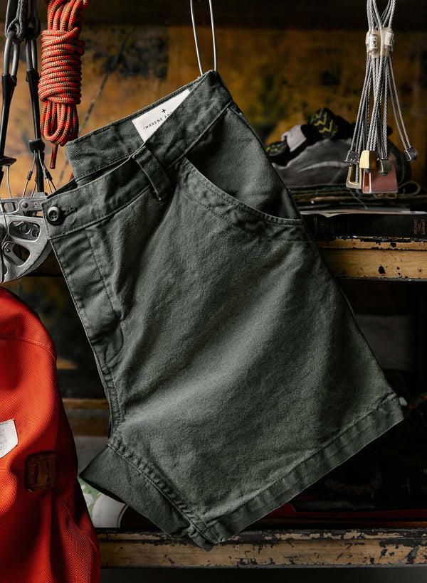 Imogene Willie The Mountain Short In Slate Green