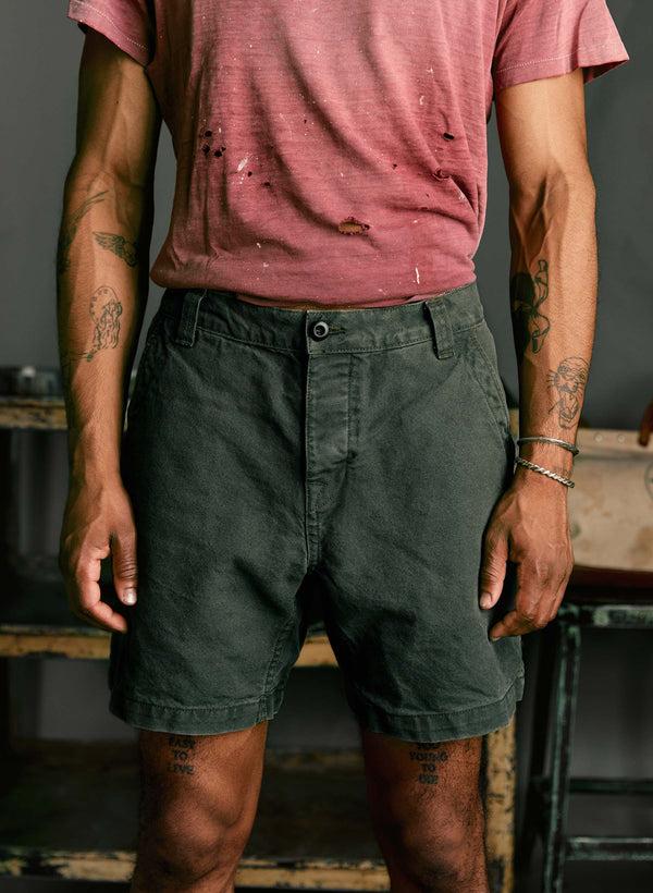 imogene willie the mountain short in slate green