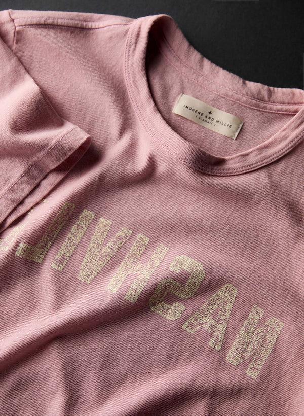 Imogene Willie The "nashville" Tee In Pink