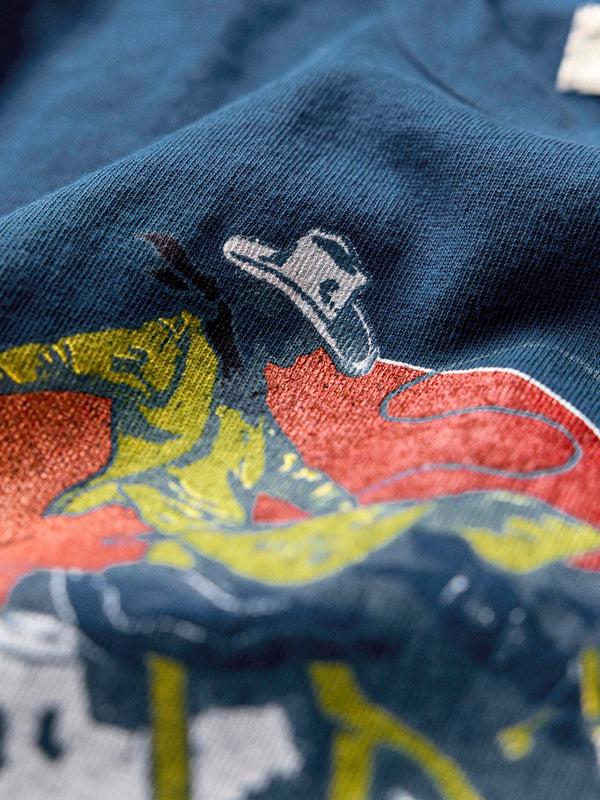 Imogene Willie The "next Time" Tee In Faded Navy