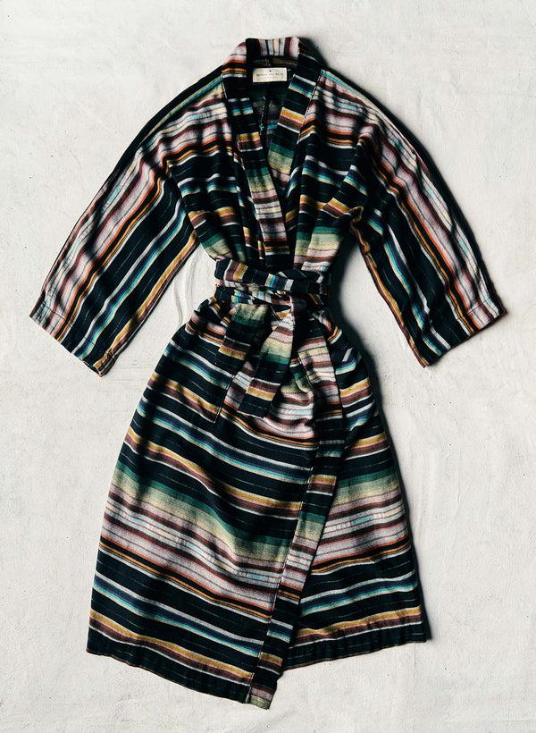 Imogene Willie The Ojai Robe In Mesa Stripe