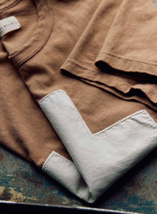 Imogene Willie The "plus" Tee In Fatigue Brown