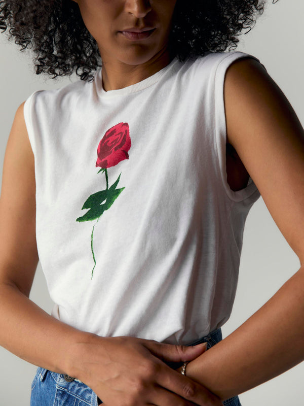 imogene willie the "rose" muscle tee