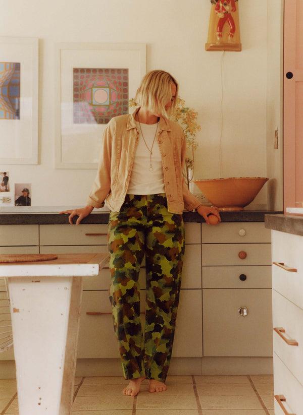 imogene willie the sonora painted camo trouser