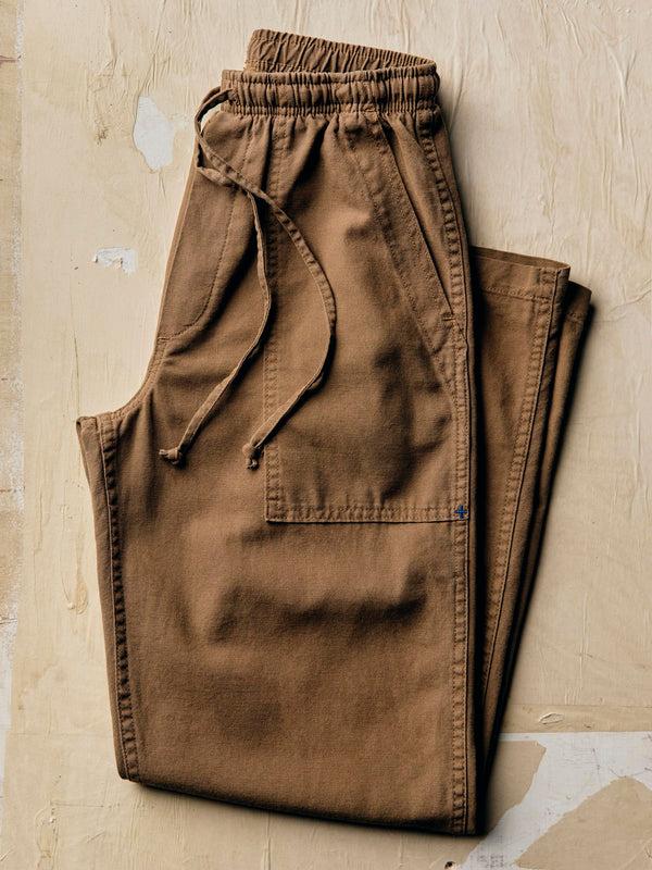 Imogene Willie Ventura Chore Pant In Field Tan