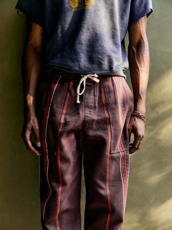 Imogene Willie Ventura Chore Pant In Lagos Stripe