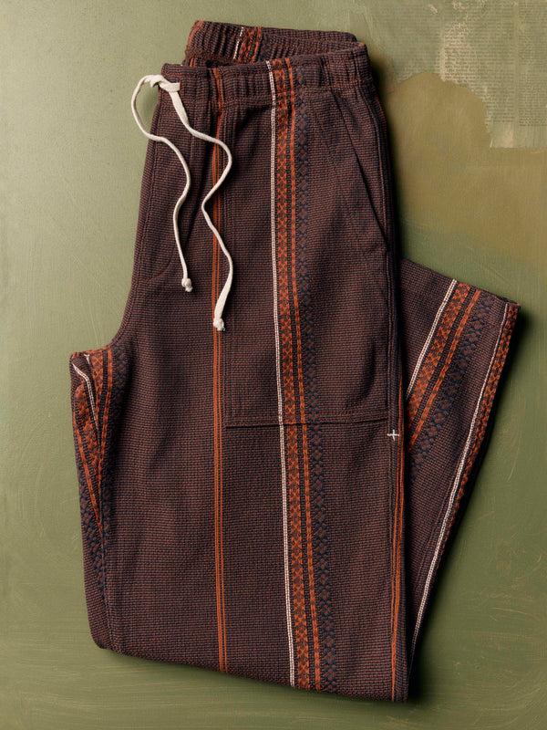 Imogene Willie Ventura Chore Pant In Lagos Stripe