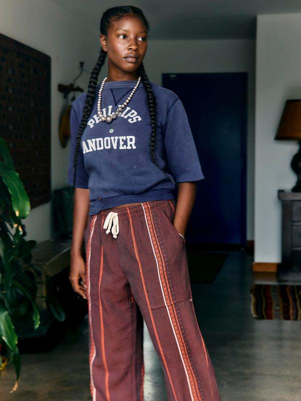 imogene willie ventura chore pant in lagos stripe