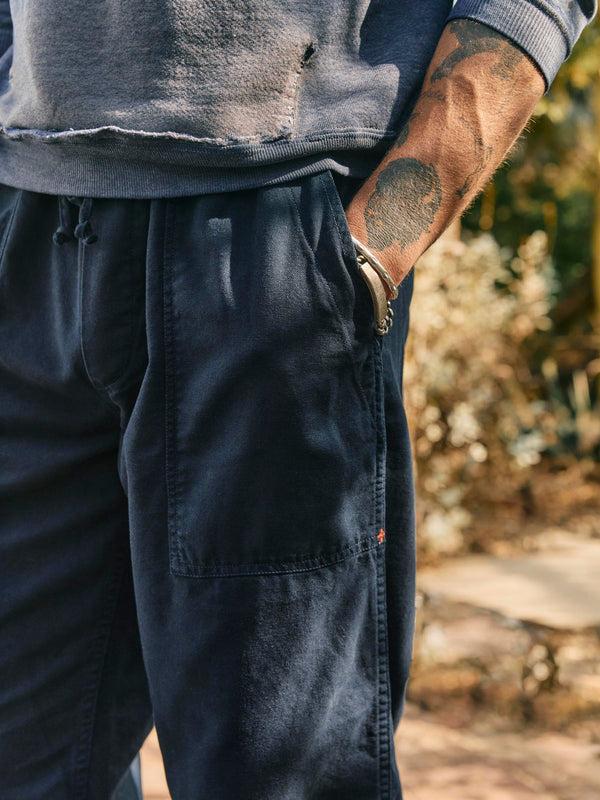 Imogene Willie Ventura Chore Pant In Navy