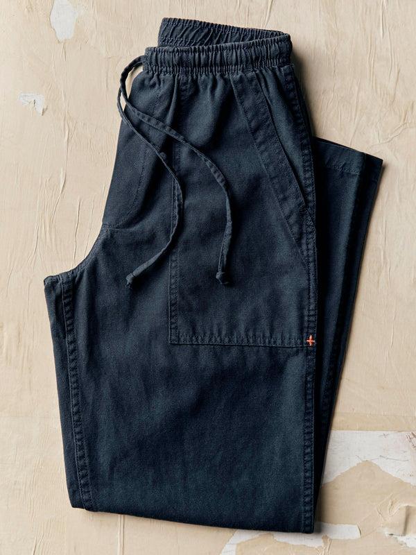 Imogene Willie Ventura Chore Pant In Navy