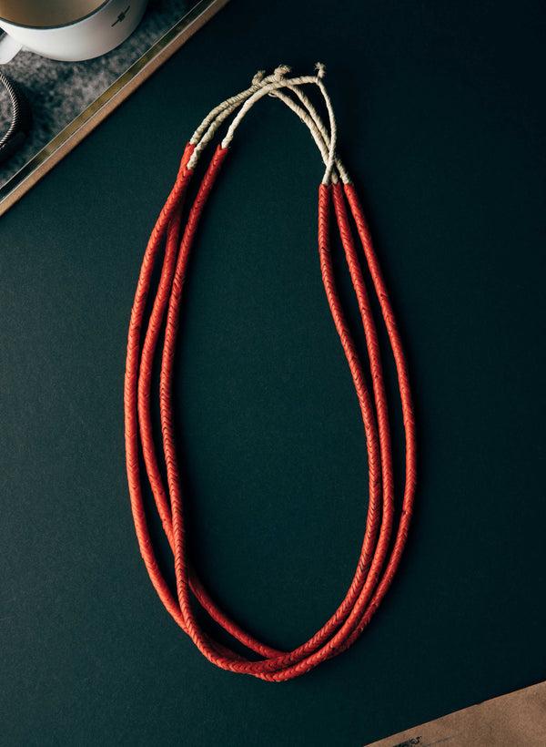 imogene willie vintage african snake bead necklace