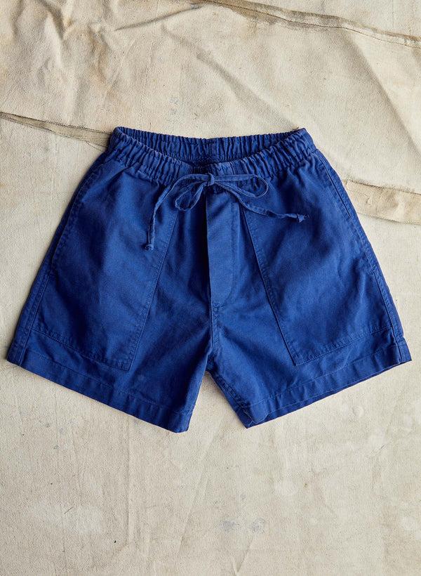 imogene willie the canvas lounge short in klein blue