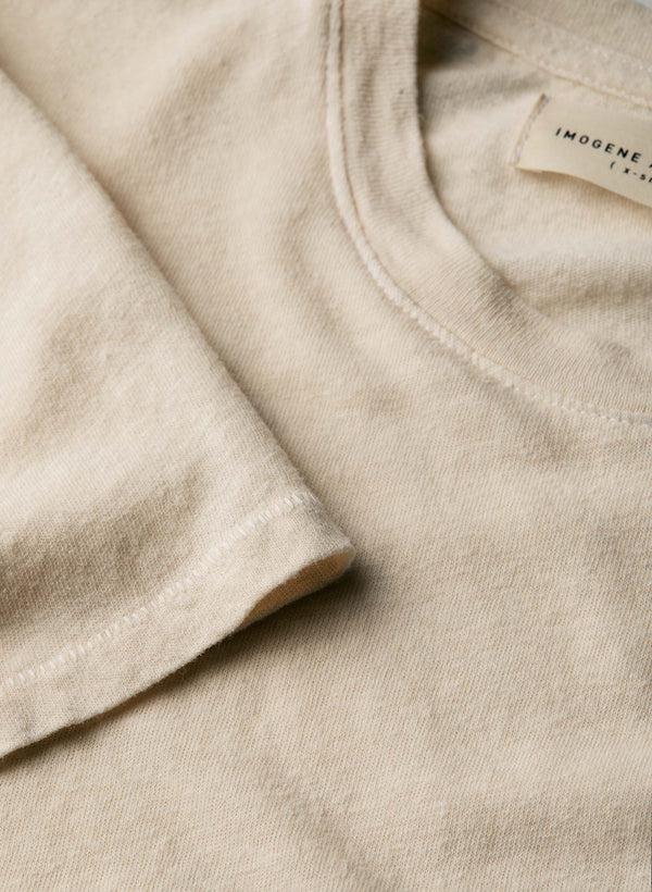 Imogene Willie The Cotton Hemp Tee In Vintage White