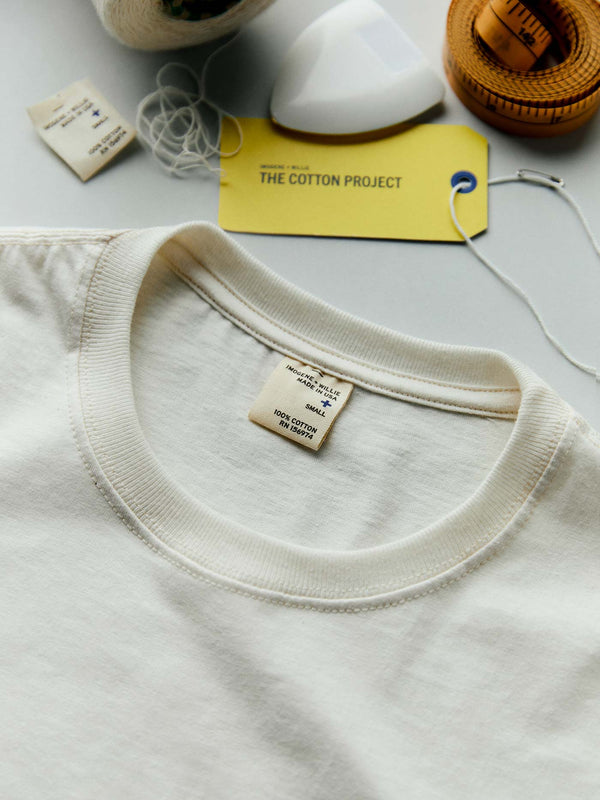 Imogene Willie The Cotton Project Tee In Vintage White