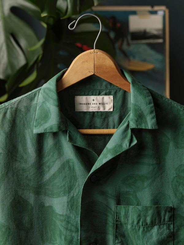 Imogene Willie The Serra Camp Shirt In Painted Botanic