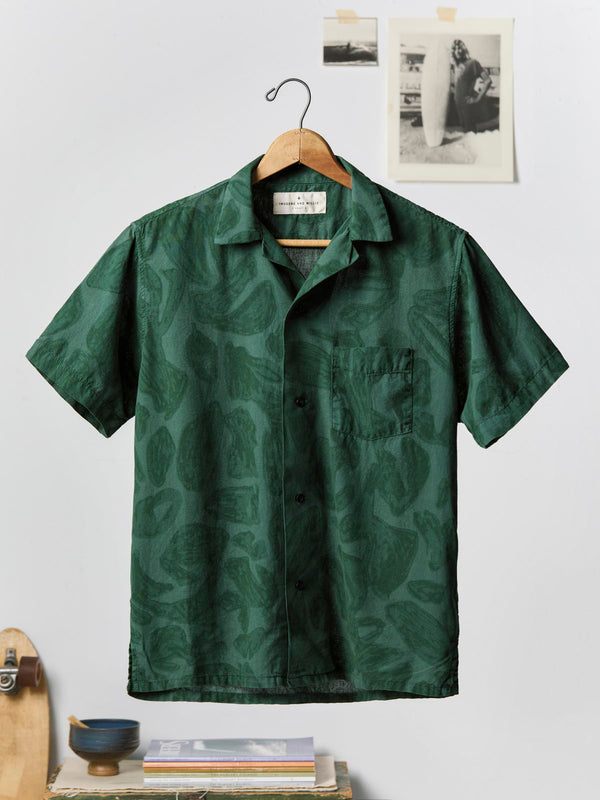 Imogene Willie The Serra Camp Shirt In Painted Botanic