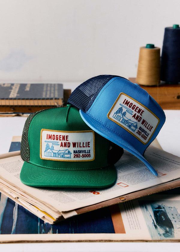 Imogene Willie The "service Station" Trucker In Kelly Green