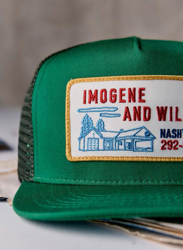 Imogene Willie The "service Station" Trucker In Kelly Green