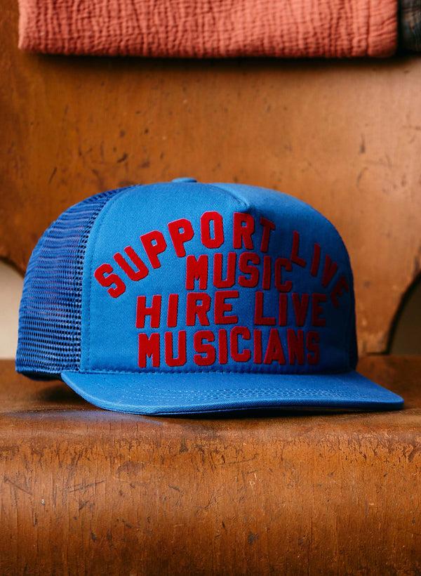 Imogene Willie The "support Live Music" Trucker In Blue