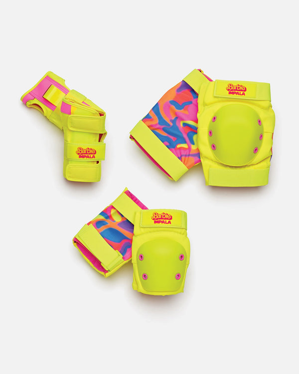 impala skate Impala Adult Protective Set Barbie Bright Yellow