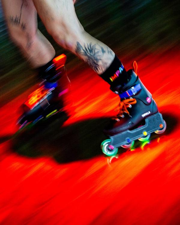 Impala Skate Impala Inline Light Up Wheels Black Twinkle