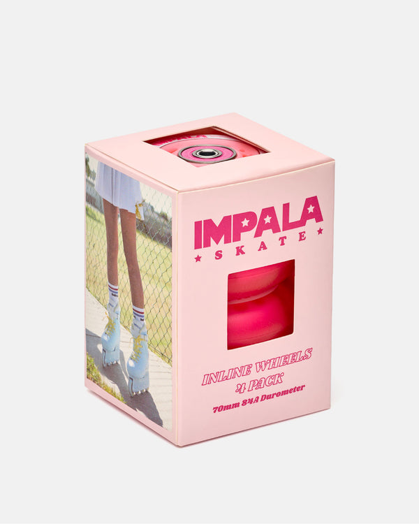 Impala Skate Impala Inline Light Up Wheels Pink / Red