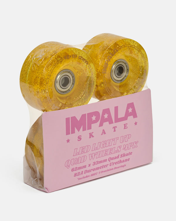 Impala Skate Impala Light Up Roller Skate Wheels Gold