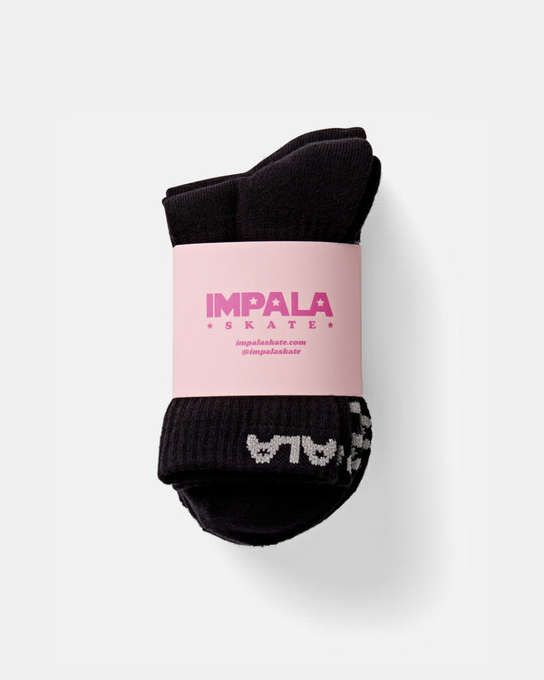 Impala Skate Impala Everyday Socks 3 Pack Black