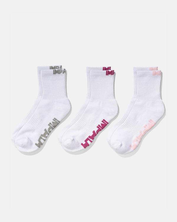 impala skate Impala Everyday Socks 3 Pack White