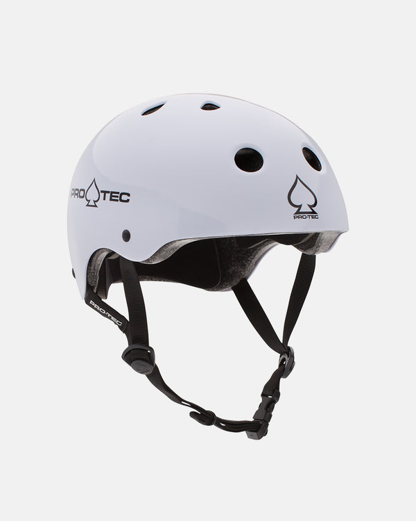 impala skate Protec Classic Helmet (Certified) - Gloss White