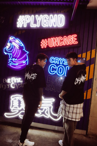 imperfect CHANCE X IMPERFECT OVERSIZED TEE