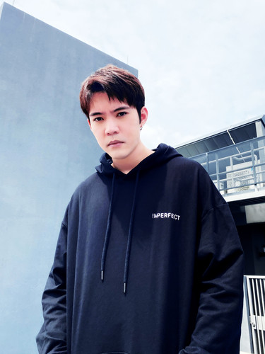 Imperfect DROP SHOULDER OVERSIZED HOODIE