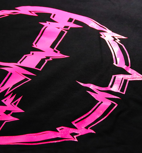 Imperfect GLITCH OVERSIZED TEE (PINK)