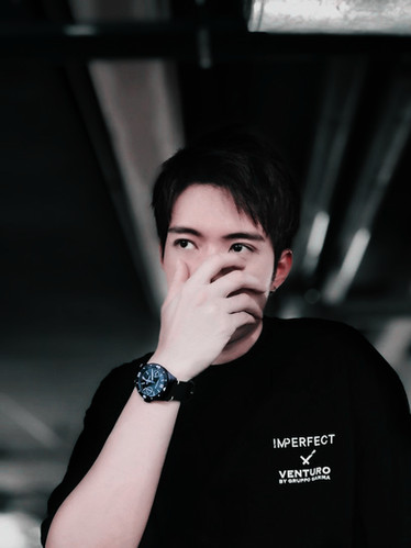 Imperfect IMPERFECT X VENTURO OVERSIZED TEE (BK)