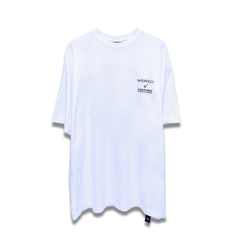 Imperfect IMPERFECT X VENTURO OVERSIZED TEE (WT)
