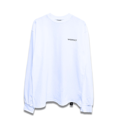 Imperfect LONG SLEEVE OVERSIZED TEE (WT)
