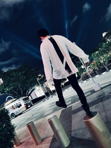 Imperfect LONG SLEEVE OVERSIZED TEE (WT)