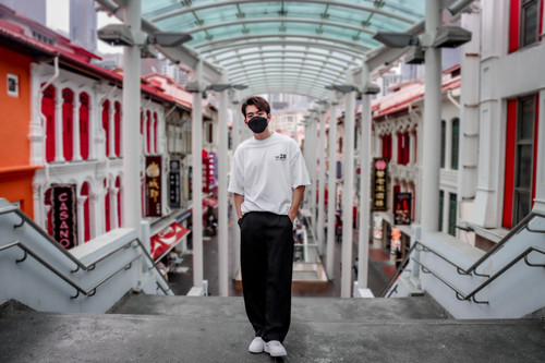 Imperfect No.28 OVERSIZED TEE (WT)